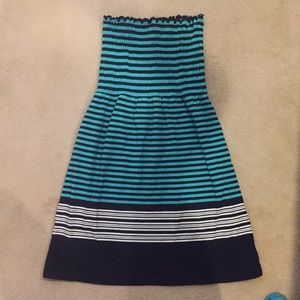 Tommy hilfiger  strapless maxi dress